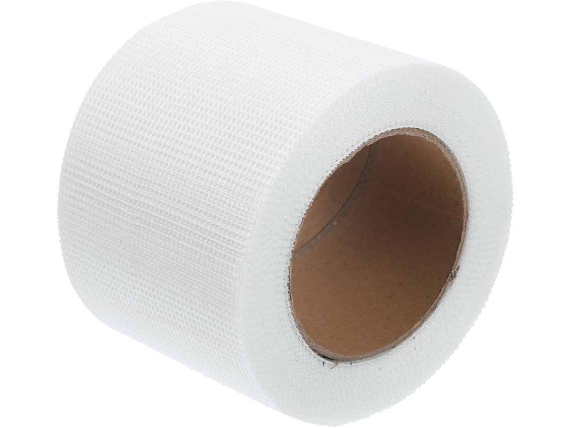 Cinta selladora de malla autoadhesiva para pladur, 10 cm x 30 m, para juntas y grietas en paredes...