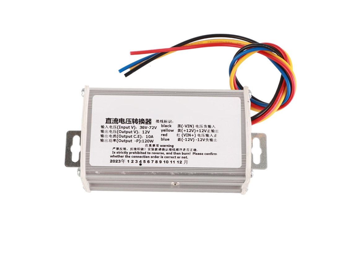 Módulo De Fuente De Alimentación Convertidor Dc-dc Step Down 36v-72v A 12v 10a 120w