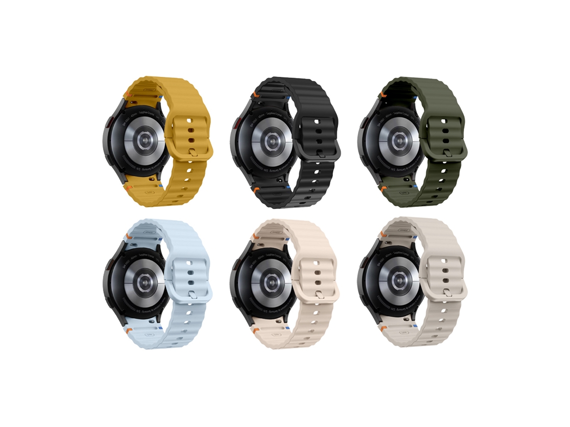EKO Pack de 6 Pulseras para Samsung Galaxy Watch 6 / 7 y FE en TPU Multicolor