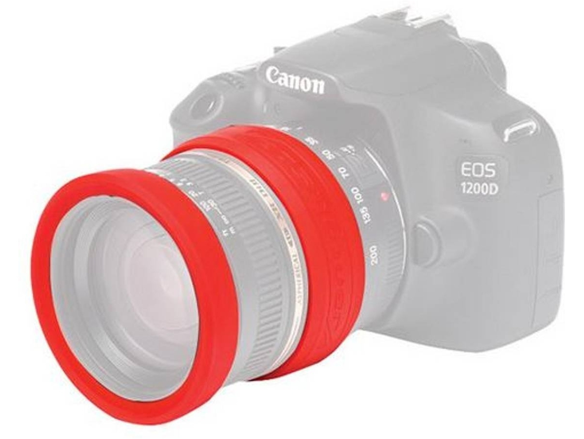 AROS PROTETORES P/LENTE 62MM VERMELHO