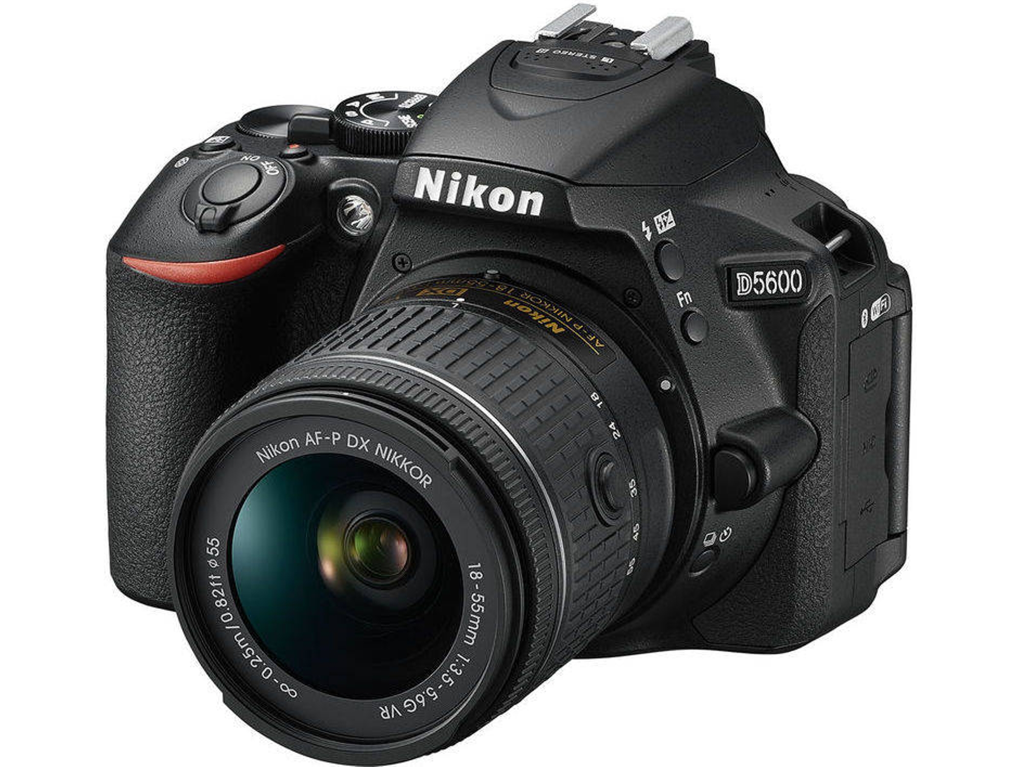 Kit Cámara Réflex NIKON D5600 + AF-S DX 18-105mm G ED VR (24.2  MP - Sensor: DX - ISO: 100 a 25600)