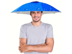 Sombrero Tipo Paraguas, Uso En Acampar Y Pescar Con Banda Elástica Para La Cabeza Protección Uv, Hogar, Moderno