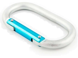 Mosquetón de Escalada FIXE CLIMBING GEAR Steel Pack 20 (Plateado - Talla Única)