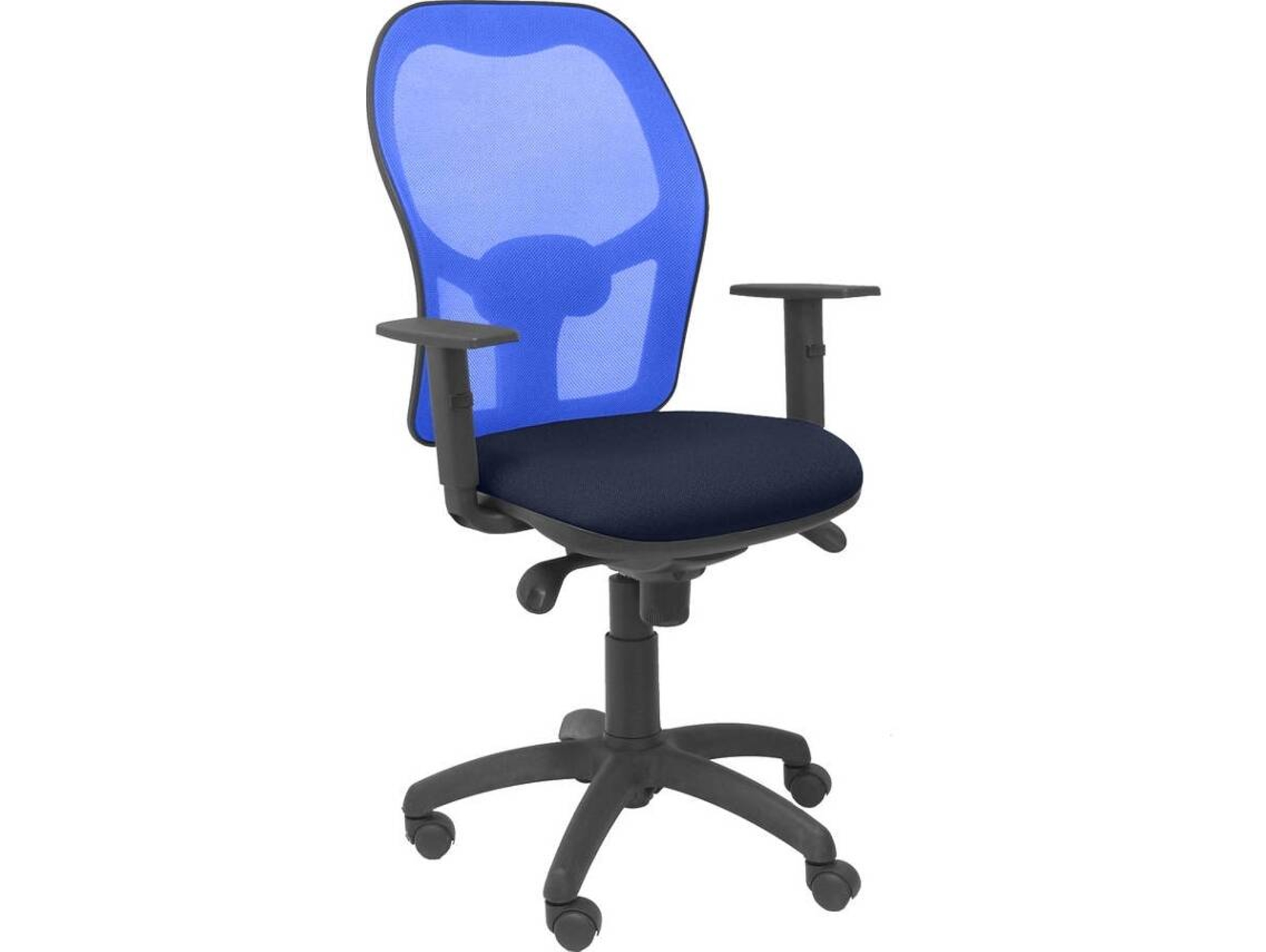 Silla de Escritorio Operativa PYC Jorquera Azul A (Brazos Ajustables - Malla)