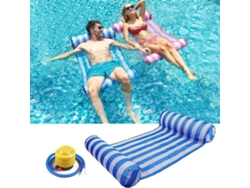 Pelota de yoga inflable para hacer ejercicio, sencilla, portátil y duradera, soporta hasta 120 kg, con diseño ergonómico.