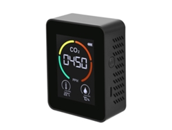 Air Sentinel, detector portátil de CO2 para interiores con monitorización en tiempo real y sensores de alta precisión, fácil de leer para el hogar y la oficina.
