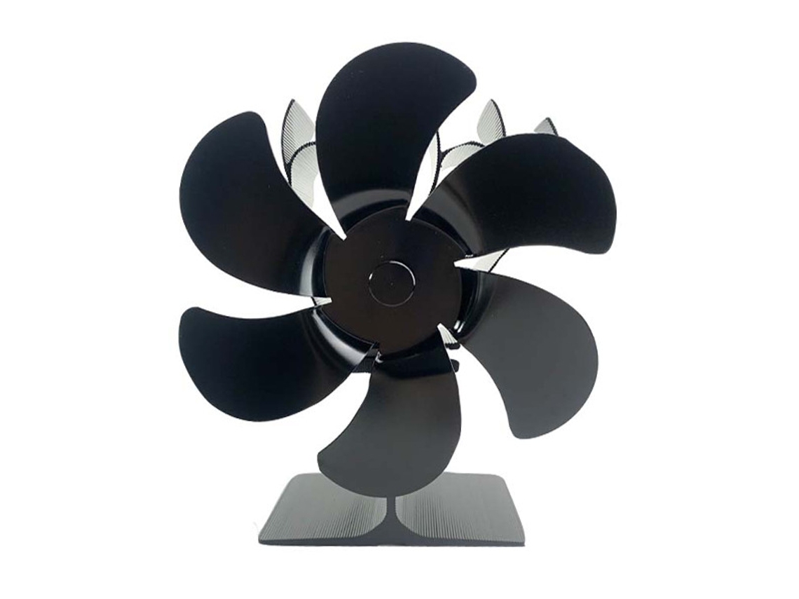 Ventilador De Chimenea Con Termómetro Y 6 Aspas*