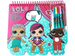 Cuarderno LOL Surprise (21.5x20x1.5cm)