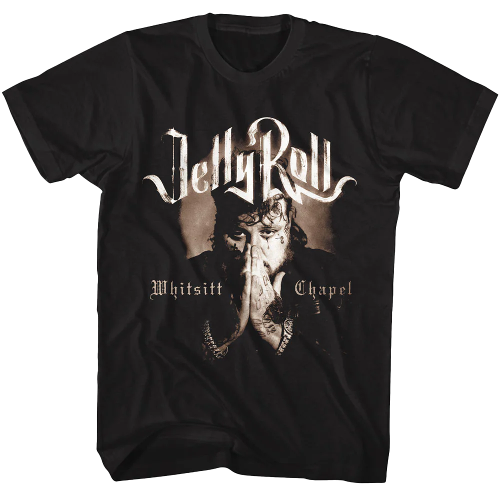 Jelly Roll Whitsitt Chapel T-shirt Unisex Rockinstone Size:xl