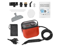 Aspirador A Vapor Portátil 3 Níveis De Temperatura 1200ml Com Acessórios Para Limpeza Profunda Em Casa Carro