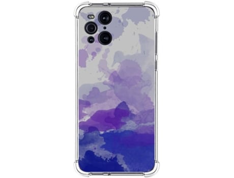 Carcasa Oppo Find X3 Pro 5G TUMUNDOSMARTPHONE Acuarela 09 Multicolor