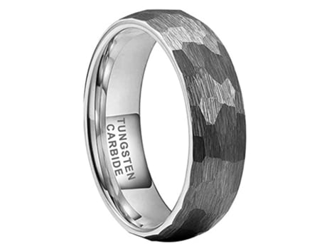 Anillo Acero Tungsteno-6Mm-7 Anillo Acero Tungsteno-6Mm-7 JEIIBRZUI