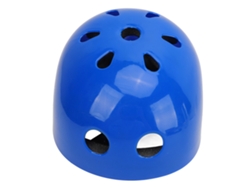 Rebe-casco Para Niños Bicicleta Ligero Absorción De Impactos Construcción Resistente Aireado Casco De Skate Azul