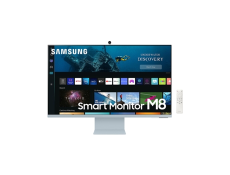 Monitor SAMSUNG S32BM80BUU (Azul - Negro - 32 - VA - Flicker free - 4K Ultra HD - 4 ms)