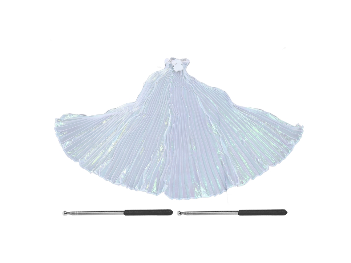 2026-traje De Danza Belly Con Ala Led Luminosa Colorida Con Palo Para Adultos, Disfraz De Cosplay Y Fotografía