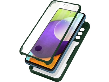 Carcasa Samsung Galaxy A52s AVIZAR Protección 360° Verde