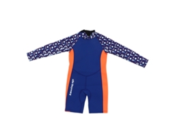 Vlrla-2026traje De Buceo Para Niños 2.5mm Neopreno Loneta Manga Larga Azul Morado 10 Tallas