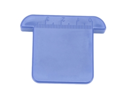 Guía De Costura Magnética Portátil Con Escala, Plástico Resistente, Azul Oscuro, Accesorio Para Máquina De Coser.