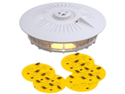 Jinwei-trampas Para Pulgas Com Lâmpada De Luz E 5 Almofadas Adesivas Caçador De Pulgas E Percevejos Para Gatos E Cães