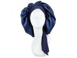 Gorro De Dormir De Seda Satinada Con Correa Ajustable, Gorro De Noche De Alta Calidad Lmr