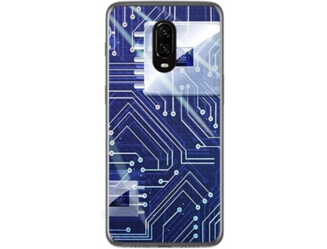 Carcasa OnePlus 6T TUMUNDOSMARTPHONE Circuito Multicolor