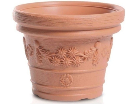 Maceta PROSPERPLAST Decora (Naranja - 45 x 45 x 35.8 cm)