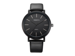 Reloj De Pulsera Unisex Rebirth De Cuarzo Dorado Con Correa De Piel Sintética, Resistente Al Agua Hasta 3 Atm.