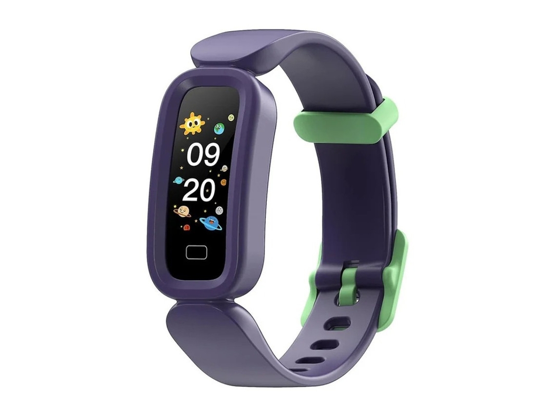 Reloj inteligente para niños con control de la salud, podómetro, compatible con Android e iOS, reloj inteligente azul Yizhood