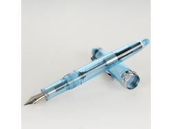 Pluma Estilográfica Jinhao 992, Cuerpo Espiral Transparente, Plumín Fino, Colorida, Ideal Para La Oficina Y El Hogar.
