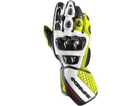 Guantes Unisex SPIDI Carbo Track Evo Multicolor para Motociclismo (XXL)