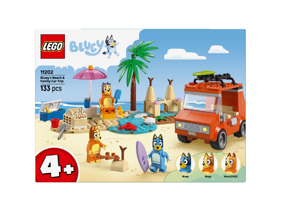 Lego 11202 Viaje por carretera a la playa de Bluey