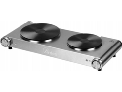 Placa Portátil ARDES 2 ZONAS (Eléctrica - Inox)
