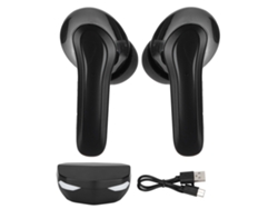 Auriculares Inalámbricos Para Juegos Con Micrófono Con Cancelación De Ruido Y Led Negro