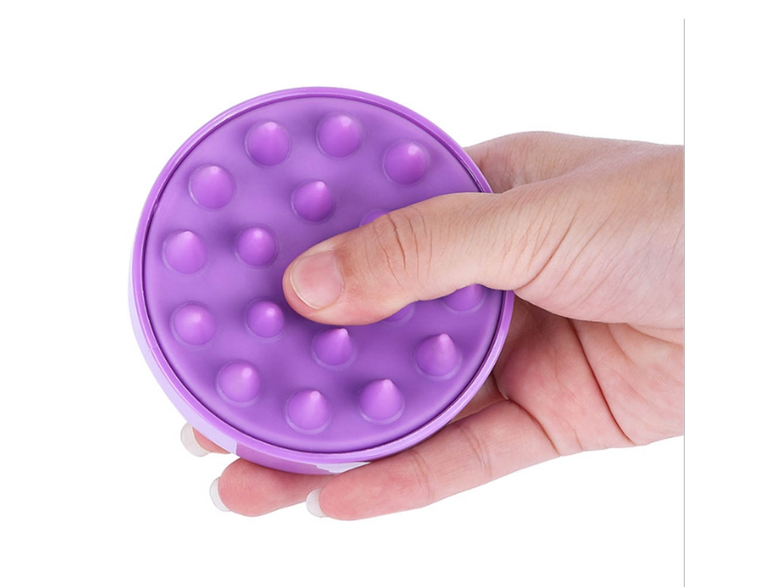 2026-Shampoo Brush For Massager O Couro Cabeludo Com Soft Silicone Massagador De Cabeça Escovador De Couro Cabeludo