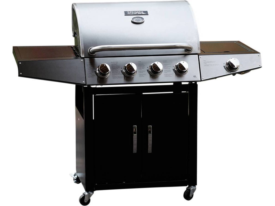 Parrilla para barbacoa HABITAT ET JARDIN Party 5 (acero - 63,5 x 40,6 cm)