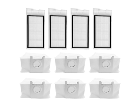 Para xiaomi roidmi eve plus filtro hepa robô aspirador de pó saco