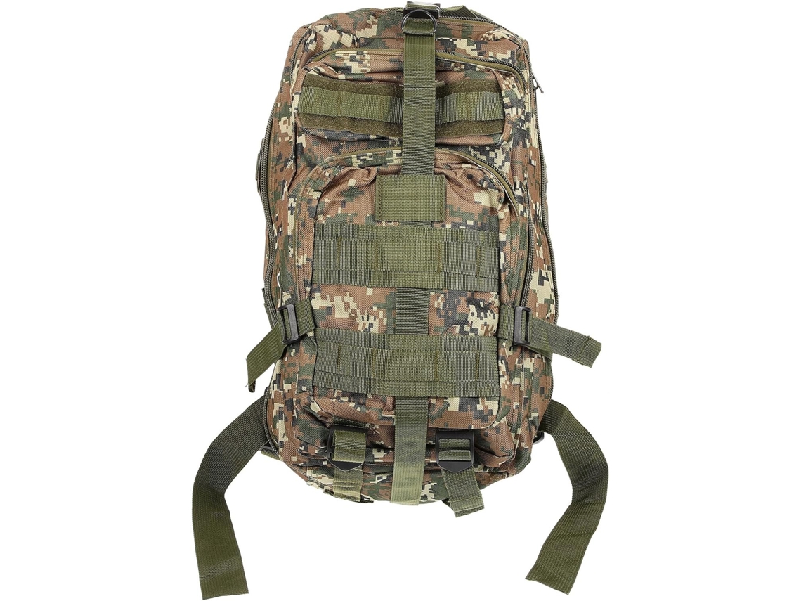 Mochila Multifuncional Para Exteriores Con Doble Capacidad Y Correas De Hombro Ajustables.
