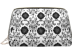 Neceser De Viaje Cuero Organizador Para Mujer Diseño Estampado Vacaciones
