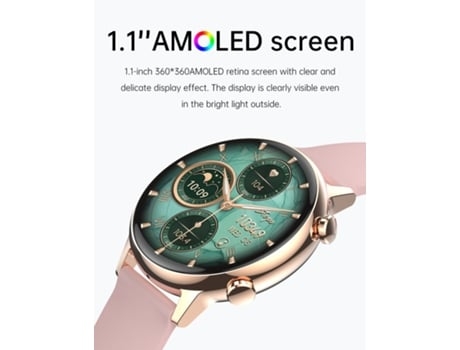 Monitoreo de Salud Deportes Smartwatches Ip67 Impermeable Blanco AUJEZON