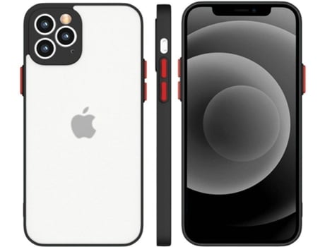 Carcasa iPhone 12 MILKY Negro