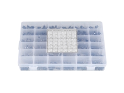 Kit De Condensadores Electrolíticos Radiales 1000pcs 36 Valores 0.1uf-1000uf 10v-50v Componentes Electrónicos