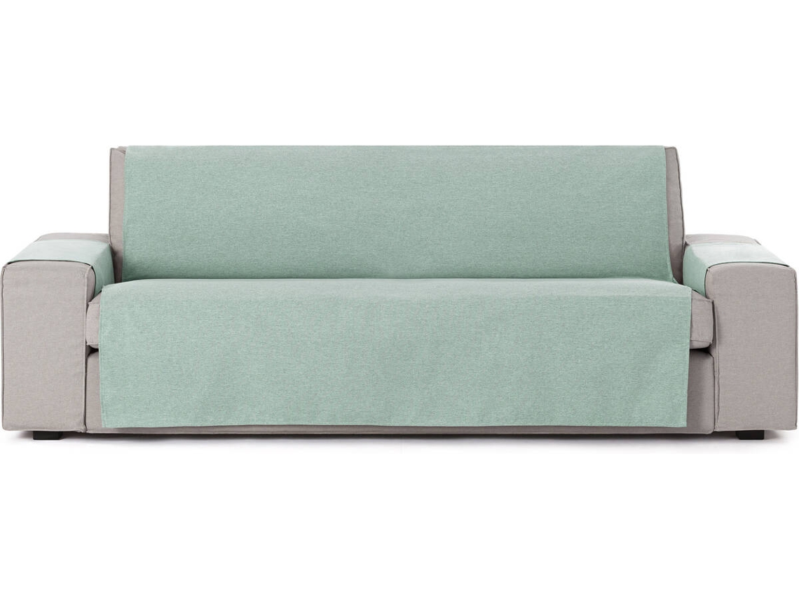 Funda de Sofá 4 Plazas EYSA Prática Premium Valeria Tejido Elástico (190 x 80 x 220 cm - Poliéster y Algodón - Verde)