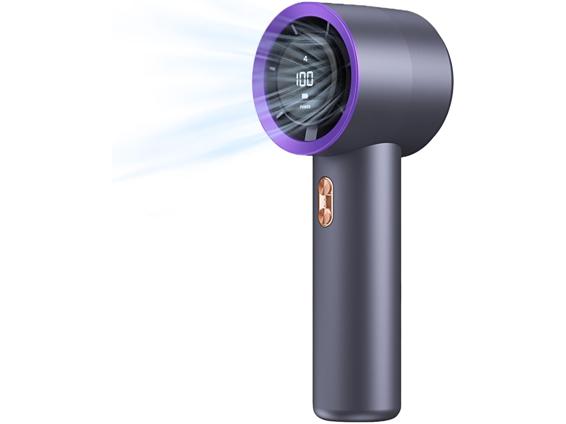 Ventilador De Mano Pequeño, Ventilador Personal Portátil Con 3 Velocidades - Electrónica Silenciosa Y Carga Rápida Para Lectura, Viajes