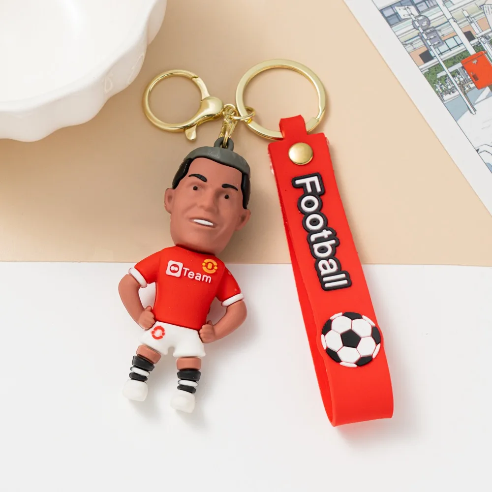 Llaveros, Adornos Y Souvenirs De Figuras De Fútbol De Pvc