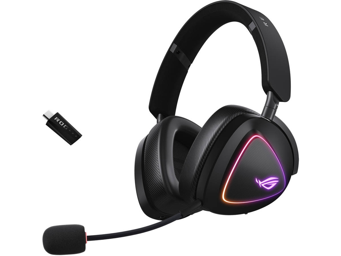 Auriculares Gaming ASUS ROG Delta II RGB (Inalámbricos – Negro)