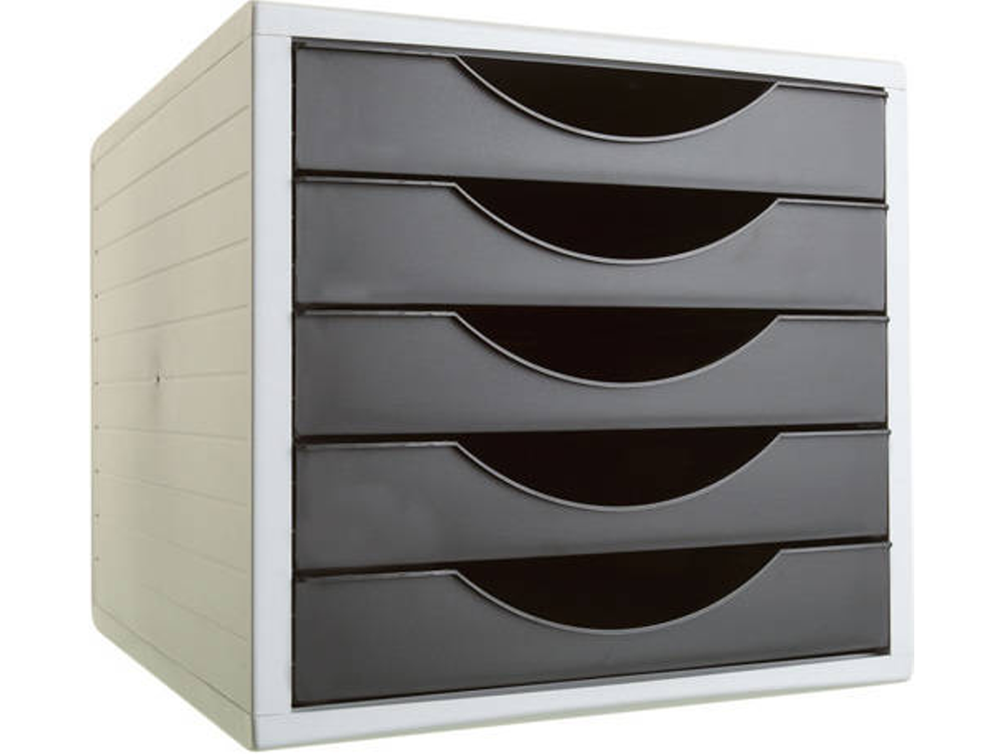 Archivador ARCHIVO 4005 (Gris - 34x27x25.5cm - 5 cajones - A4)