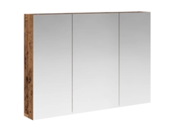 Maison Exclusive - Armario Con Espejo De Baño Madera Vieja 100 X 14,5 X 70 Cm