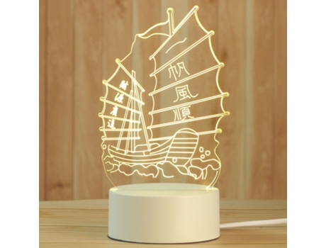 Luz Nocturna 3D Led Creativa