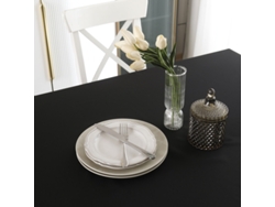 Mantel Anti-Manchas Cuadrada Negro 140x140Cm-BOD HOME