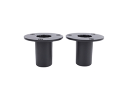 2 Piezas De Soporte Superior De Altavoz De Aleación De Aluminio, Adaptador De Montaje Interno Para Pa Dj